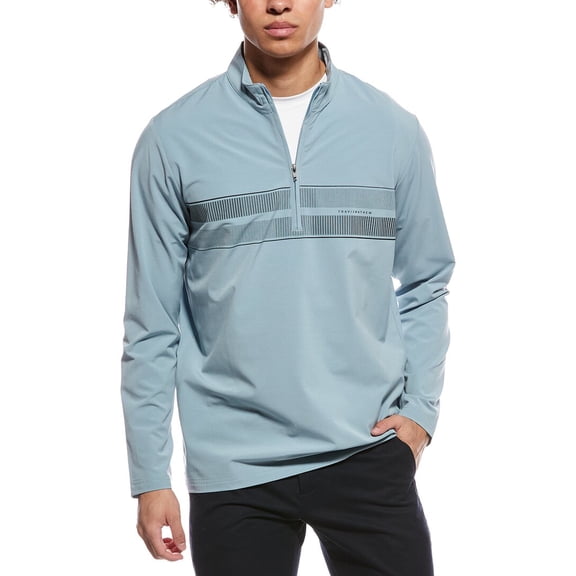 TravisMathew mens Travis Matthew Wind Waters Jacket, m, Blue