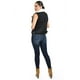 thumbnail image 3 of Chaleco tipo biker con borrega Roman Fashion /Juvenil, 8343 (Negro) negro XG, 3 of 5
