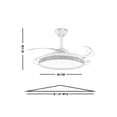 thumbnail image 4 of Lampara Ventilador de Techo LED Nature Luxica Lighting Negro, 4 of 7