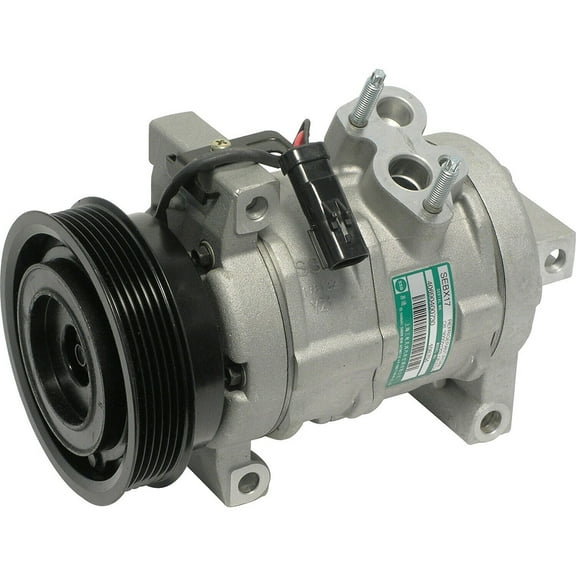 A/C Compressor Compatible with 2005-2010 Chrysler 300 5.7L 6.1L Hemi V8 Dodge Charger Magnum Challenger Jeep Grand Cherokee 10S17C 6-Groove R-134a Direct Fit New Replaces 4596492AE