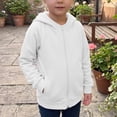 thumbnail image 5 of Mitankcoo Kids Full Zip Hoodie Jacket Raglan Long Sleeve Lightweight Sweatshirt with Pockets Fall Winter Casual Coat, 5 of 8
