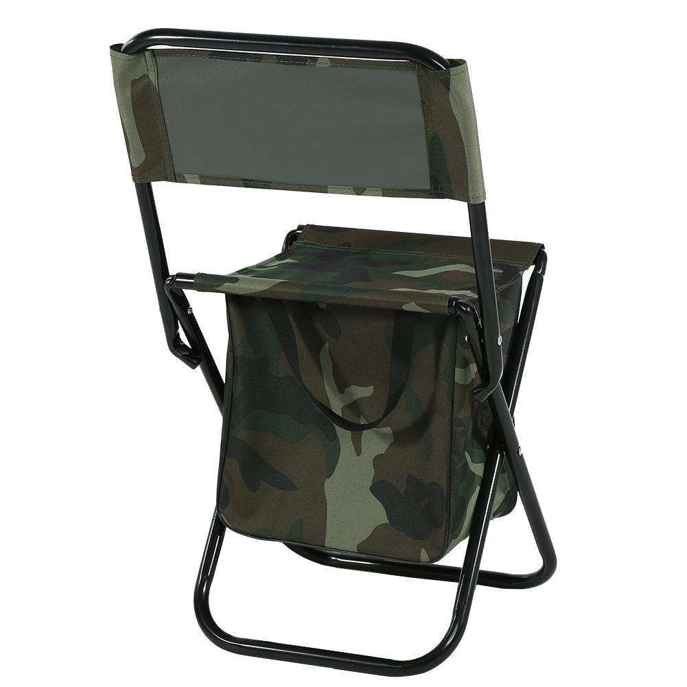 Domqga Foldable Outdoor Camping Fishing Chair Convenient Carry Seat