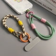 thumbnail image 6 of Universal Portable Candy Colors Nylon Phone Case Strap Keychain Hanging Rope Phone Lanyard Anti-lost Rope Phone Wrist Straps DARK BLUE, 6 of 8