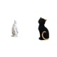 thumbnail image 1 of Escultura de pingüino,Escultura de pingüino,decoración nórdica para el hogar,Adorno de mesa con estatua de animal,artesanía,decoración para dormitorio,Figura de escritorio,Estatua de, 1 of 8