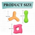thumbnail image 4 of Rubber Dog Toys For Aggressive Chewers,Aggressive Chew Toys For Large Dogs,Heavy Duty Dog Toy ,Dog Bone Toy,Large Dog Toys For Aggressive Chewers ﻿,Green,4.72 In, 4 of 10