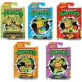 thumbnail image 1 of Juego de 5 unidades de Toy Hot Wheels Teenage Mutant Ninja Turtles TMNT, 1 of 1