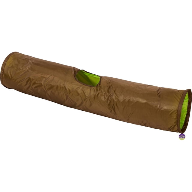 Cat Tunnel Ware Manufacturing, nailon, 135 cm, con juguete