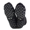 thumbnail image 2 of Women's Slipper Socks Savvy Low Rise with Grip Ebony Size Small, 2 of 2