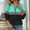 Blue, variant on Sweatshirts Woman Womens Pull over Crewneck Long Sleeved Half Zipper Top Multicolor Fashion Loose Tops Ladies Birthday Fall Winter Clothes Pink