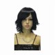 thumbnail image 1 of wonima44 Short Black Wig for Women Synthetic Curly Bob Wig for Girl Halloween Costume Party Cosplay Wig with Bangs, 1 of 1