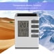 thumbnail image 2 of Fdit Reloj de Escritorio LED Reloj de Temperatura Multifuncional Sostenedor de Pluma Reloj de Alarma con Pantalla LCD Digital para Oficina Hogar Khall Tendencias, 2 of 6