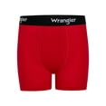 thumbnail image 3 of Wrangler Boys' Cotton Boxer Briefs, Soft Boys Underwear w/ 4-Way Stretch, Small, 5-Pack, 3 of 14