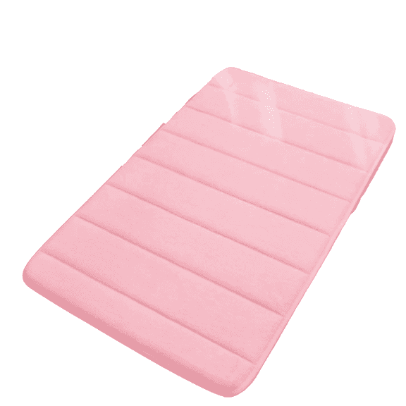 AUQ 2026 New Bathroom Rugs Spot Molding Bottom Shower Mat Exquisite Wrapping Cute Bath Mat for Bathroom Kitchen Entryway Pink