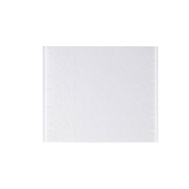 Naiovety Paquete de 3 hojas de cinta de esponja de doble cara hoja de almohadilla autoadhesiva hexagonal escuela Oficina álbum de recortes invitación Type7 NO7 Naiovety HA003567-02