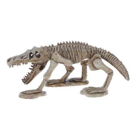 Dinosaur Skeleton Ornaments for Reptile Box Tortoise Terrarium Vivarium Landscape DIY Decoration