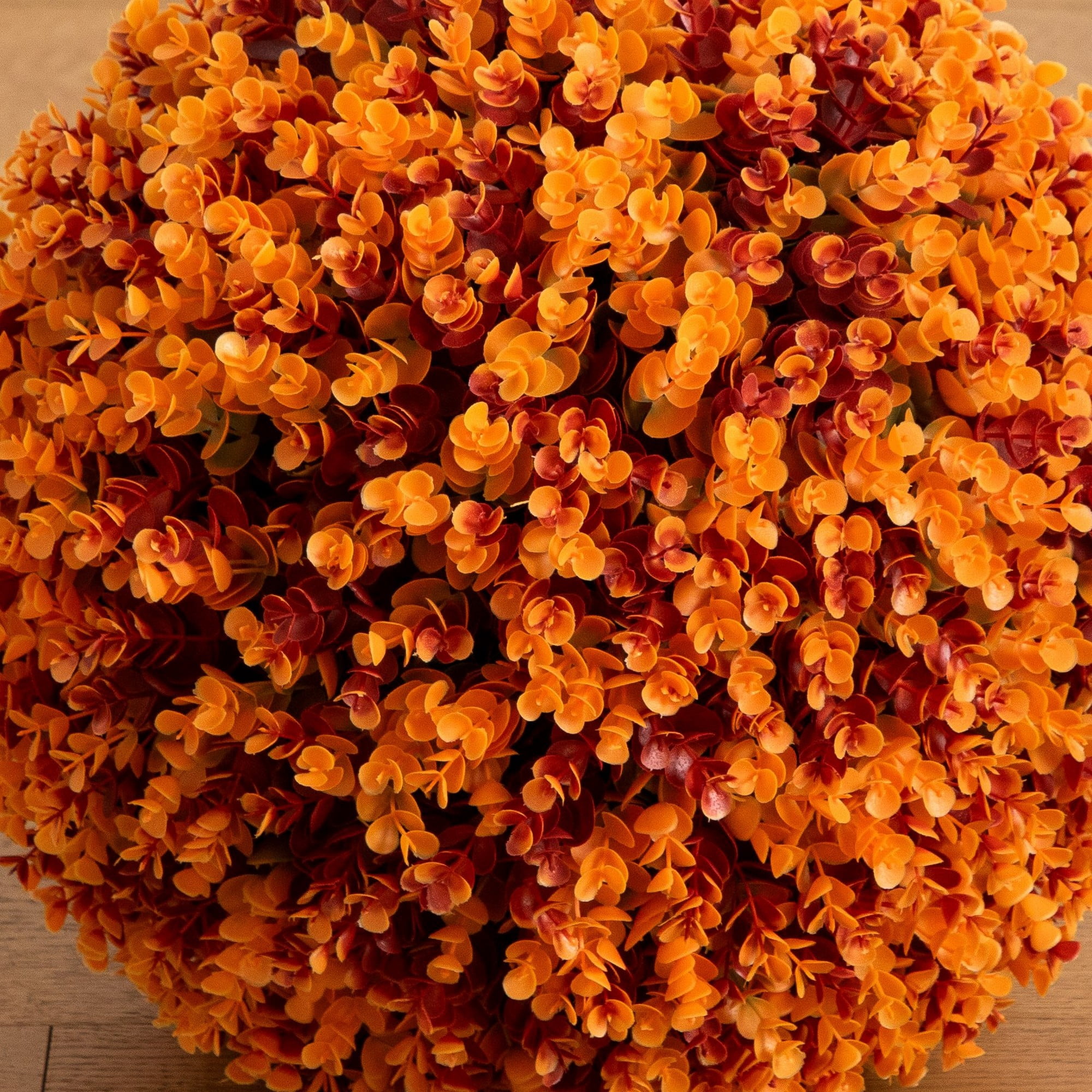 17in. UV Resistant Autumn Artificial Eucalyptus Fall Ball (Indoor/Outdoor)