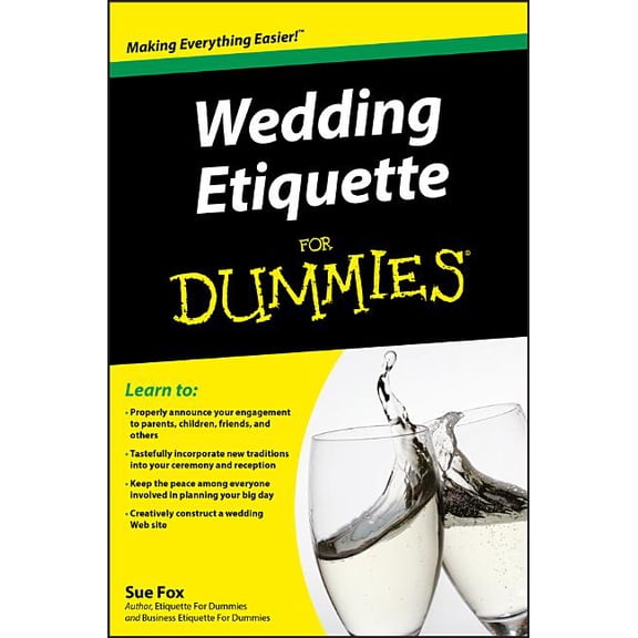 For Dummies Wedding Etiquette for Dummies, (Paperback)