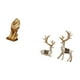 thumbnail image 5 of Figura de león, estatua de animal, escultura de resina, adorno de escritorio. Figura de ciervo y alce, diseño artístico, ideal para el hogar, la ofici, 5 of 8