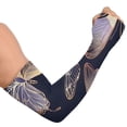 thumbnail image 2 of ALAZA Butterflies Flying UV Sun Protection Arm Sleeves UPF 50+ Compression Cooling Sleeve 1 Pair, 2 of 7