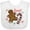 AA-White, variant on Inktastic Christmas Sweet Boys or Girls Baby Bib