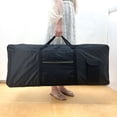 thumbnail image 1 of Mobutofu Rectangular Electronic Keyboard Storage Bag Black for Musicians 1 Set, 1 of 8