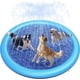 thumbnail image 2 of Peteast Dog Splash Pad 67 "piscinas antideslizantes para perros grandes, sin BPA, 0,58mm de grosor, juguete de agua para rociadores para perros, 2 of 5