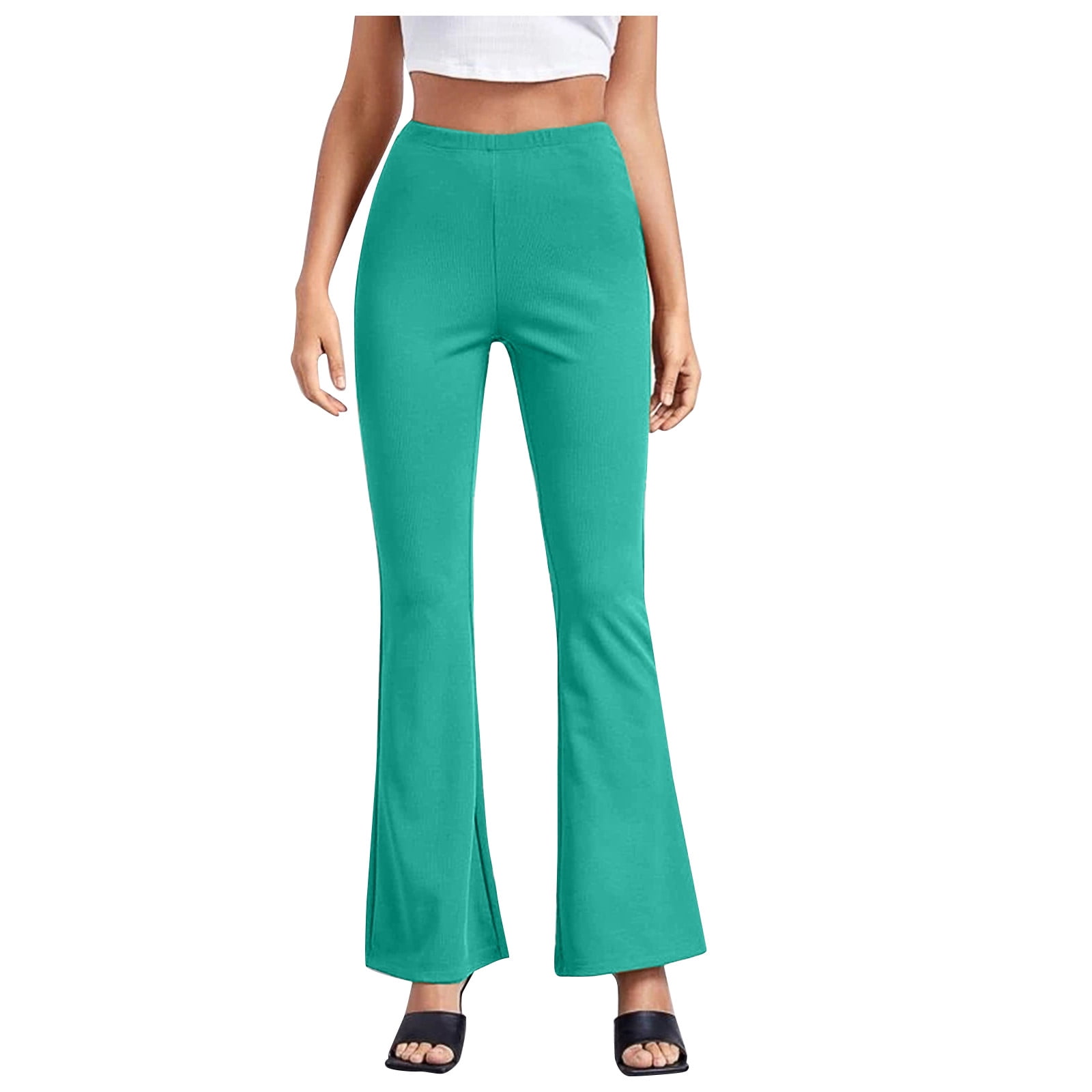 Women's Bootcut Yoga Pants High Waist Tummy Control Workout Non See