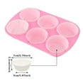 thumbnail image 3 of 100PCS Cupcake Wrapper Oilproof Paper Cupcake Cup Cupcake Liner for Kitchen, 3 of 6