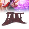 thumbnail image 4 of Electric Guitar Pickguard, 11 Hole Plastic Front Pick Guard Scrate Plate Replacement for  Guitars, 4 of 7