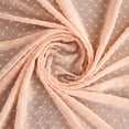 thumbnail image 2 of Zelouf Roxanne Yoryu Clip Dot  , Sewing, DIY, Crafts Fabric by the Yard, Pale Peach, 20 Yard, 2 of 3
