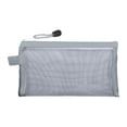thumbnail image 1 of Bolsas de Lápiz con Cremallera Bolsa de Lápiz de Malla Transparente Bolsa de Papelería con Cremallera Bolsa de Lápiz Portátil de Gran Capacidad para el Examen Del Estudiante, 1 of 6