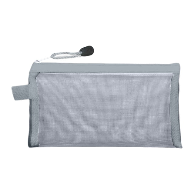 Bolsas de Lápiz con Cremallera Bolsa de Lápiz de Malla Transparente Bolsa de Papelería con Cremallera Bolsa de Lápiz Portátil de Gran Capacidad para el Examen Del Estudiante