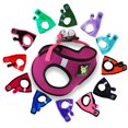 thumbnail image 1 of Arnés para perro EcoBark grande, rosa fucsia, de malla reflectante, 1 of 9