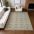thumbnail image 6 of Addison Rugs Chantille Indoor/Outdoor Transitional Floral Celery Machine Washable Rectangle Rug, 8' x 10', 6 of 8