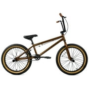 Elite BMX Bicycle 20” Freestyle Bike - Stealth Copper Ideal for Ages 7 to 18 Years