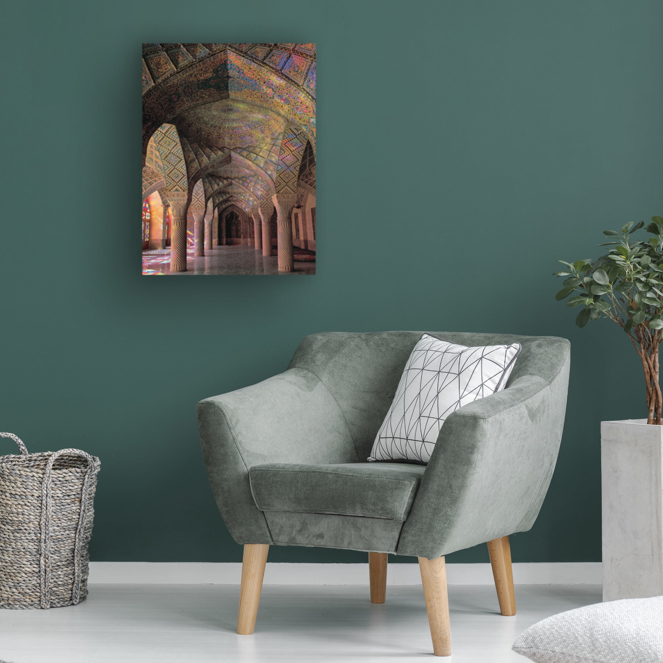 Trademark Fine Art Abbas Arabzadeh Dance of Colors Canvas Wall Art