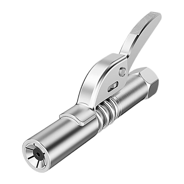 High Pressure Grease Connector Locking Clamp Type Oil Nozzle Hose Pump Syringe Oil Tool Car Change Grease