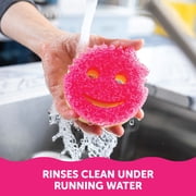Scrub Daddy Scrub Mommy Dual-Sided Scratch-Free Dish Scrubber Sponge, Kitchen & Bath Cleaning Supplies. Scrubbies & Esponjas De Fregar Platos
