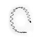 thumbnail image 3 of Diadema ondulada Qarigey tipo 13 Unisex negro Suministros de salón Accesorio para el cabello, 3 of 6