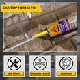 thumbnail image 3 of SIKA USA Sikaflex Mortar Fix, Polyurethane, Limestone, Industrial Sealant, 10.1 fl. oz, 3 of 6