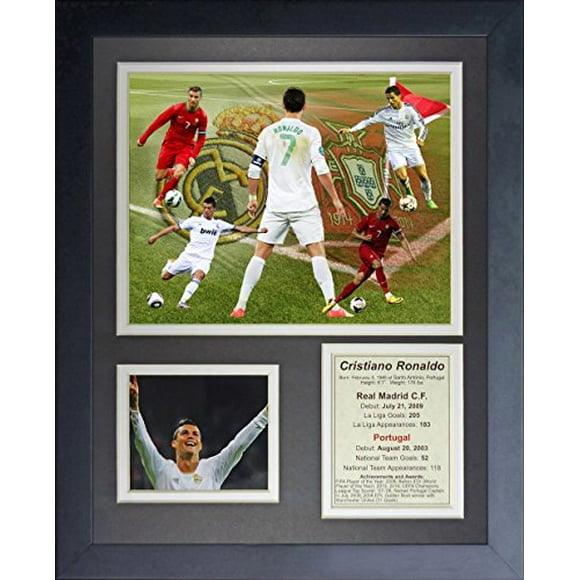 Legends Never Die Cristiano Ronaldo Collage Photo Frame, 11" x 14"
