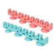 thumbnail image 2 of Estante de silicona para brochas de maquillaje de pared, autoabsorbente, suave y delicado, para secar brochas cosméticas., 2 of 14