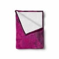 thumbnail image 2 of Hot Pink Soft Flannel Fleece Blanket, Vibrant Color Abstract Triangles Expressionism Inspired Geometrical Art, Cozy Plush for Indoor and Outdoor Use, 60" x 80", Hot Pink Purple Plum, by Ambesonne, 2 of 6