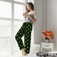 thumbnail image 5 of Naloa Green Monster Pajamas Pants for Women, Lounge for Women,Women’s Pajama Lounge Pants-Small, 5 of 6