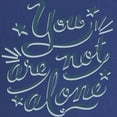 thumbnail image 2 of CafePress - Not Alone LTT Maternity Dark T Shirt - Maternity Dark T-Shirt, 2 of 3
