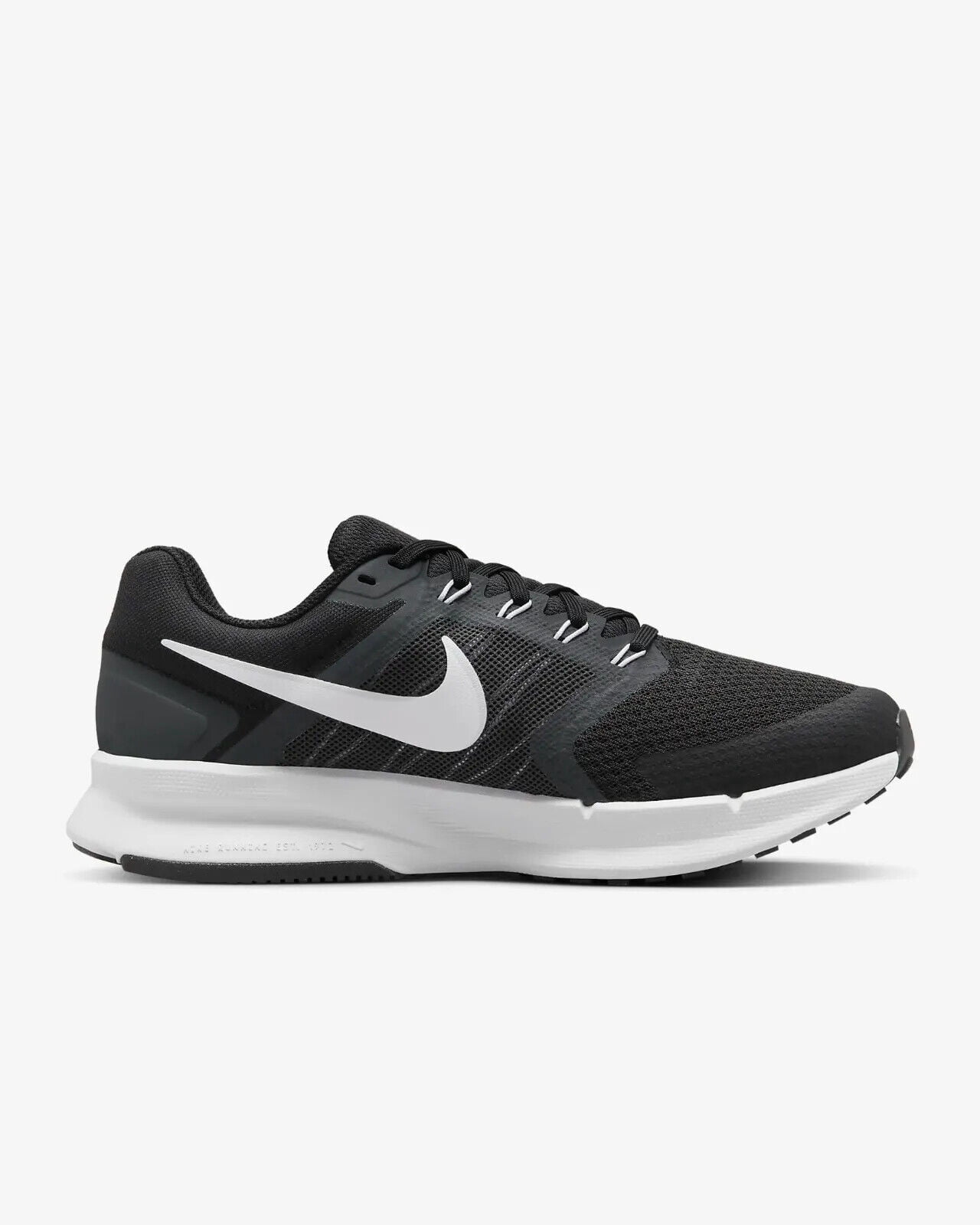 Nike Run Swift 3 DR2698-002 Women's Black/White/Gray Road Running Shoes NR921 (8)