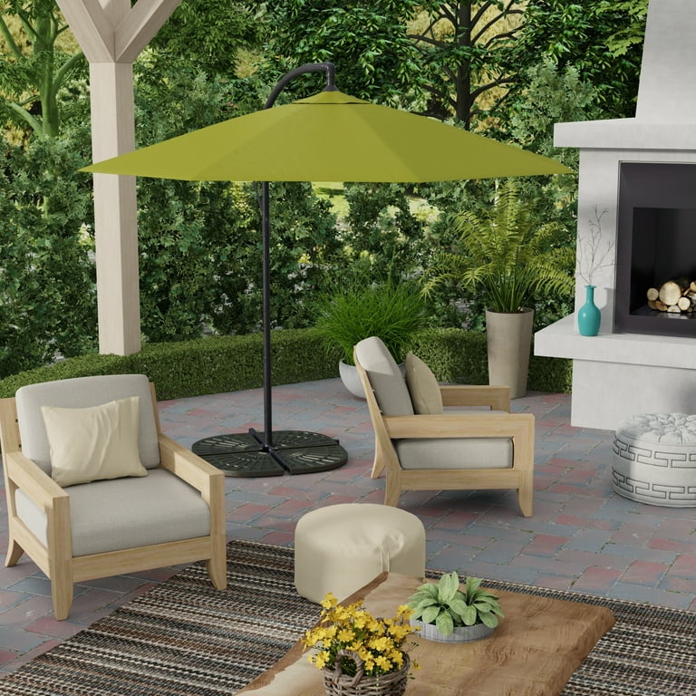 jordan patio umbrellas Manufacturing Steel Market Umbrella Olive : : Patio, Lawn & Garden 6 chairs Sun Veil 7' Square Umbrella