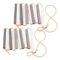 thumbnail image 4 of Almencla 2 Pcs Bande Élastique Légère Accessoire Équipement d'Entraînement Orange, 4 of 8