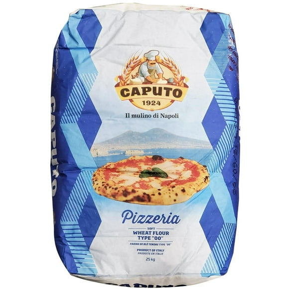 Caputo Wheat Flour for Pizza - Type '00' - 25kg - 1ct - Perfect for Nea politan and Italian Pizzas (1ct)