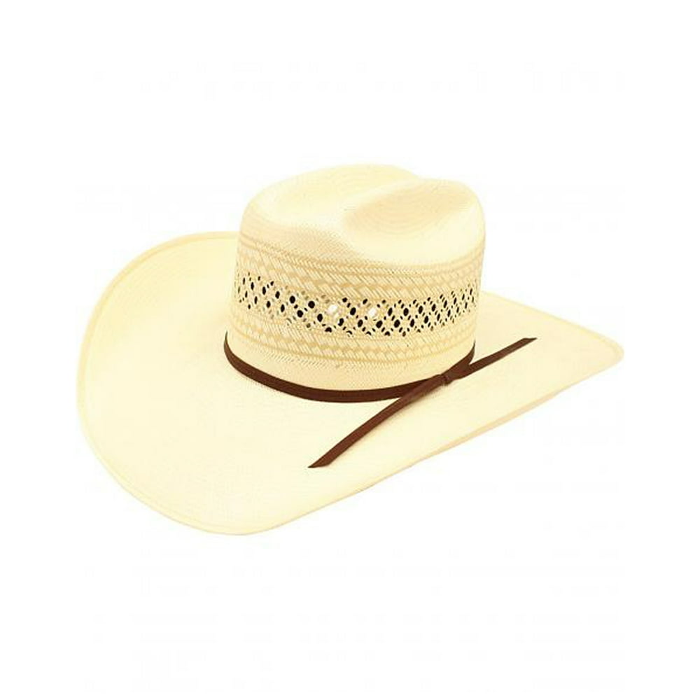 Ariat Ariat Men's 20X Straw Cowboy Hat Natural 6 3/4